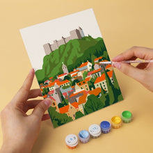 Cargar imagen en el visor de la galería, Mini Serie Pintar por Números 15x20cm (6 piezas) - El mundo en color