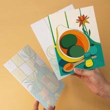 Cargar imagen en el visor de la galería, Mini Serie Pintar por Números 15x20cm (6 piezas) - Momentos esculpidos