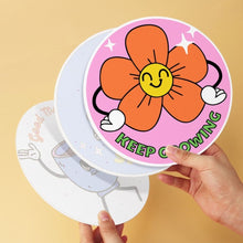 Cargar imagen en el visor de la galería, Mini Serie Pintar por Números - discos de Ø20cm (6 piezas) - Estado de ánimo soleado