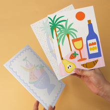 Cargar imagen en el visor de la galería, Mini Serie Pintar por Números 15x20cm (6 piezas) - Tablero de inspiración veraniego