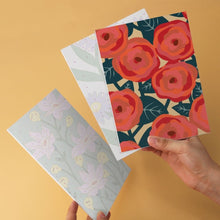 Cargar imagen en el visor de la galería, Mini Serie Pintar por Números 15x20cm (6 piezas) - Flores vibrantes