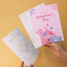Cargar imagen en el visor de la galería, Mini Serie Pintar por Números 15x20cm (6 piezas) - Cartas de amor
