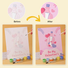 Cargar imagen en el visor de la galería, Mini Serie Pintar por Números 15x20cm (6 piezas) - Cartas de amor