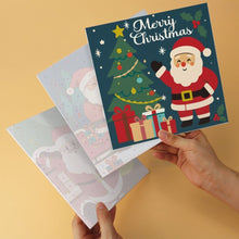 Cargar imagen en el visor de la galería, Mini Serie Pintar por Números 20x20cm (6 piezas) - Ilustraciones Holly Jolly