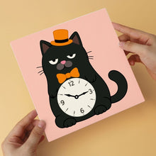 Cargar imagen en el visor de la galería, Mini Serie Pintar por Números 20x20cm (6 piezas) - Gatos tic tac
