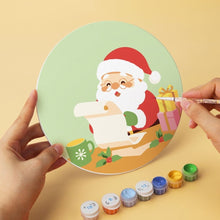 Cargar imagen en el visor de la galería, Mini Serie Pintar por Números - discos de Ø20cm (6 piezas) - Pequeños momentos alegres