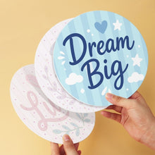 Cargar imagen en el visor de la galería, Mini Serie Pintar por Números - discos de Ø20cm (6 piezas) - Corazones delicados