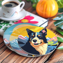 Cargar imagen en el visor de la galería, Pintar por números Posavasos 10cm (6 piezas) - Perros Lindos