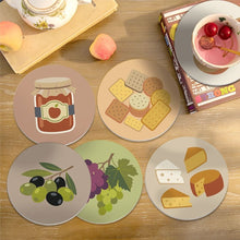 Cargar imagen en el visor de la galería, Pintar por números Posavasos 10cm (6 piezas) - Aperitivo Mediterráneo