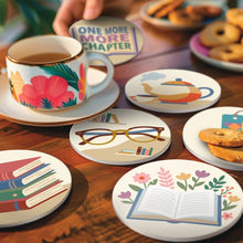 Cargar imagen en el visor de la galería, Pintar por números Posavasos 10cm (6 piezas) - Retiro de lectura