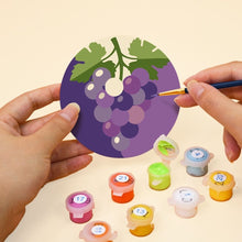 Cargar imagen en el visor de la galería, Pintar por números Posavasos 10cm (6 piezas) - Amante del vino