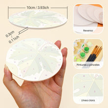 Cargar imagen en el visor de la galería, Pintar por números Posavasos 10cm (6 piezas) - Amante del vino
