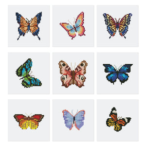 Mini Serie Diamond Painting - Mariposas