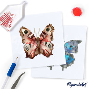 Mini Serie Diamond Painting - Mariposas