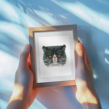 Cargar imagen en el visor de la galería, Mini Diamond Painting 15x20cm (4 piezas) - Amigos Felinos