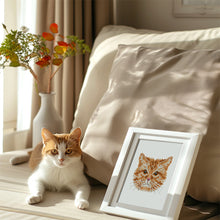 Cargar imagen en el visor de la galería, Mini Diamond Painting 15x20cm (4 piezas) - Amigos Felinos