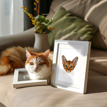 Cargar imagen en el visor de la galería, Mini Diamond Painting 15x20cm (4 piezas) - Amigos Felinos