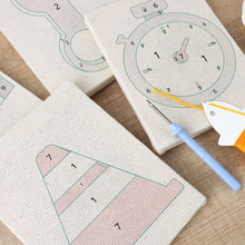 Cargar imagen en el visor de la galería, Punch Needle Kit (4 piezas) con marcos - Amante de los Postres 1