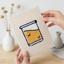 Cargar imagen en el visor de la galería, Punch Needle Kit (4 piezas) con marcos - Amante de los Postres 1