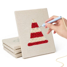 Cargar imagen en el visor de la galería, Punch Needle Kit (4 piezas) con marcos - Iconos Urbanos 1
