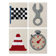Cargar imagen en el visor de la galería, Punch Needle Kit (4 piezas) con marcos - Iconos Urbanos 2 Figured'Art
