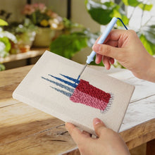 Cargar imagen en el visor de la galería, Punch Needle Kit (4 piezas) con marcos - Plantas Coloridas