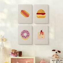 Cargar imagen en el visor de la galería, Punch Needle Kit (4 piezas) con marcos - Bocados Deliciosos
