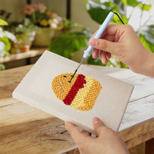 Cargar imagen en el visor de la galería, Punch Needle Kit (4 piezas) con marcos - Bocados Deliciosos