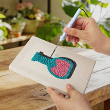 Cargar imagen en el visor de la galería, Punch Needle Kit (4 piezas) con marcos - Esenciales de Escritorio 1