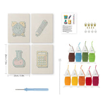 Cargar imagen en el visor de la galería, Punch Needle Kit (4 piezas) con marcos - Esenciales de Escritorio 1