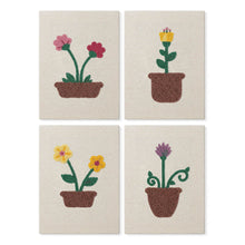 Cargar imagen en el visor de la galería, Punch Needle Kit (4 piezas) con marcos - Set de Flores en Flor Figured'Art