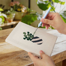 Cargar imagen en el visor de la galería, Punch Needle Kit (4 piezas) con marcos - Set Amante de las Plantas 1