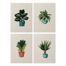Cargar imagen en el visor de la galería, Punch Needle Kit (4 piezas) con marcos - Set Amante de las Plantas 2 Figured'Art