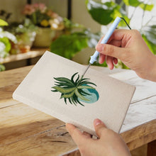 Cargar imagen en el visor de la galería, Punch Needle Kit (4 piezas) con marcos - Set Amante de las Plantas 2