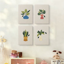 Cargar imagen en el visor de la galería, Punch Needle Kit (4 piezas) con marcos - Set Amante de las Plantas 3