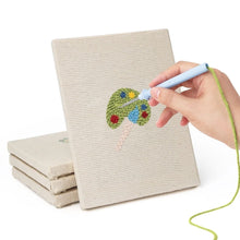 Cargar imagen en el visor de la galería, Punch Needle Kit (4 piezas) con marcos - Esenciales de Dibujo