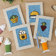 Cargar imagen en el visor de la galería, Punch Needle Kit (4 piezas) con marcos - Hora de Snacks 2