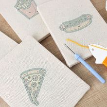Cargar imagen en el visor de la galería, Punch Needle Kit (4 piezas) con marcos - Diner Americano