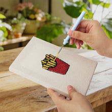 Cargar imagen en el visor de la galería, Punch Needle Kit (4 piezas) con marcos - Diner Americano