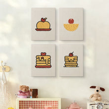 Cargar imagen en el visor de la galería, Punch Needle Kit (4 piezas) con marcos - Amante de los Postres 2