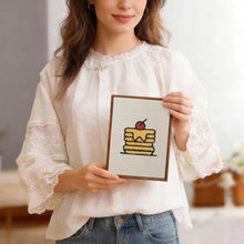 Cargar imagen en el visor de la galería, Punch Needle Kit (4 piezas) con marcos - Amante de los Postres 2