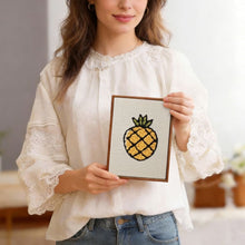 Cargar imagen en el visor de la galería, Punch Needle Kit (4 piezas) con marcos - Mix de Snacks Tropicales