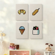 Cargar imagen en el visor de la galería, Punch Needle Kit (4 piezas) con marcos - Momentos Dulces