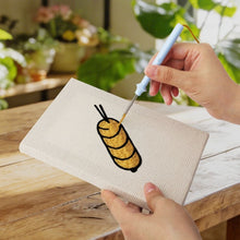 Cargar imagen en el visor de la galería, Punch Needle Kit (4 piezas) con marcos - Momentos Dulces