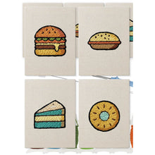 Cargar imagen en el visor de la galería, Punch Needle Kit (4 piezas) con marcos - Street Food 1 Figured'Art
