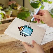 Cargar imagen en el visor de la galería, Punch Needle Kit (4 piezas) con marcos - Mini iconos de comida