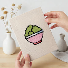 Cargar imagen en el visor de la galería, Punch Needle Kit (4 piezas) con marcos - Mini iconos de comida