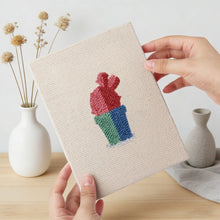 Cargar imagen en el visor de la galería, Punch Needle Kit (4 piezas) con marcos - Mini Jardín Interior 1