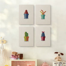 Cargar imagen en el visor de la galería, Punch Needle Kit (4 piezas) con marcos - Plantas Felices 1