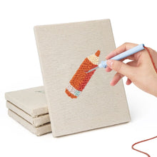 Cargar imagen en el visor de la galería, Punch Needle Kit (4 piezas) con marcos - Colección Arte y Manualidades